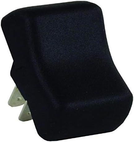 Interruptor SPST Negro 12255 para Uso en Hogar y Oficina