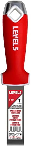 Cuchillo yeso acero inox agarre suave 1pulg