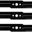 Set cuchillas repuesto cortacésped Z6 Giro Cero 52