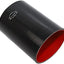 Acoplador silicona 4 capas reforzado 3.75pulg negro