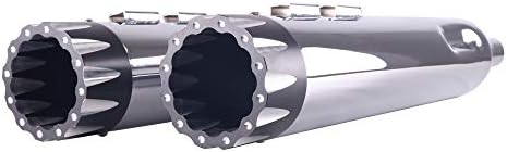 Silenciador cromado 4.5pulg para Harley Touring 2017-up