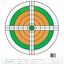 12 Pzas Rifle Fluorescente 100 Yd. Diámetro Pequeño