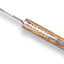 Cuchillo plegable deportivo mango oliva hoja 2.36pulg