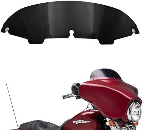 Parabrisas 5" carenado redondo para Harley Touring 96-13