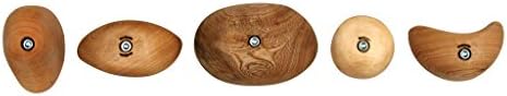 Pack 5 agarres madera surtidos