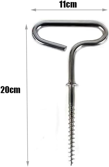 Taladro en espiral para hielo 2 pack forma T