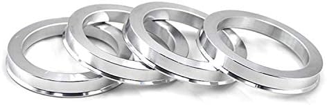 Set 4 anillos cubo aluminio 2.602pulg 2.878in