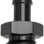 Adaptador manguera 5/16 macho aluminio negro