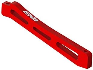 Soporte chasis aluminio delantero 3.858" Rojo