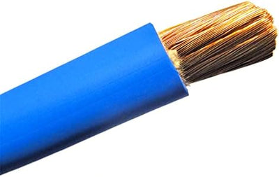 Cable soldadura solar 4/0 AWG 600V color azul 5ft