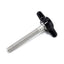 Tornillo acero inox 10-32 x 1.500" perilla plástico negro set 4
