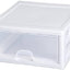 Cajón Apilable Blanco de 16 Qt para Almacenamiento en Cocina