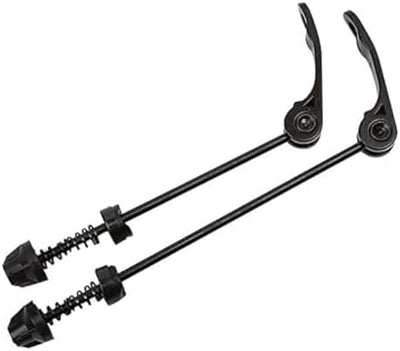 Set cuña liberación rápida para bicicleta MTB delantera y trasera