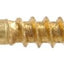 Tornillo madera ranurado latón 6x5/8 pulg pack 48