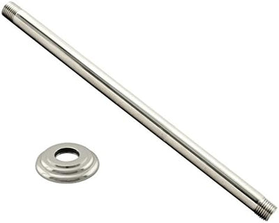 Brazo ducha techo 1/2" IPS x 19" níquel pulido D3619A