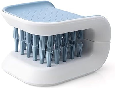 Set 2 Cepillos Cuchillos Cubiertos Antiderrap Gris