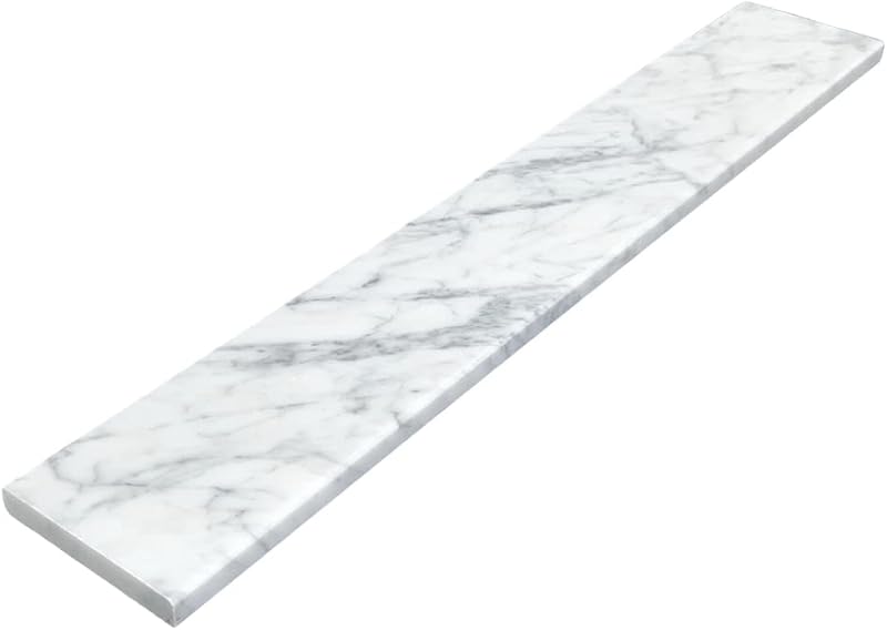 Umbral sillín mármol Carrara blanco 4x32pulg