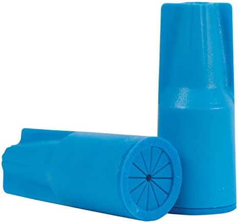 Conector cable direct bury 100 pzas impermeable azul