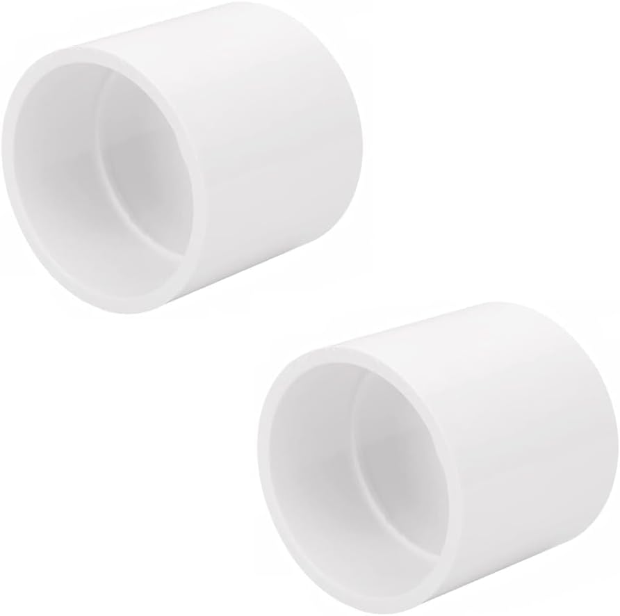 Adaptador PVC 2pulg enchufe x enchufe rociador goteo