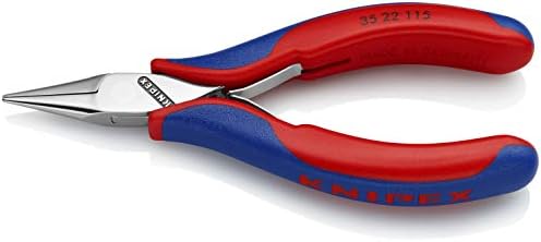 Alicates electrónicos KNIPEX 4.5 con puntas semicirculares