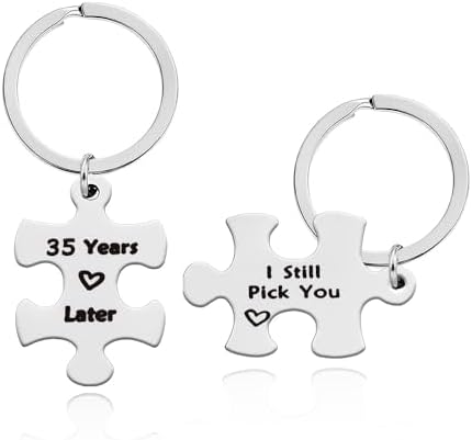 Llaveros a set regalo aniversario para pareja
