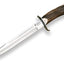 Cuchillo caza Chamoís CN31 hoja 10pulg mango cuerno funda
