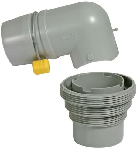 RV Easy Slip Elbow adaptador 4-1 diámetro mayor vaciado rapido