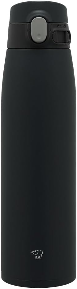 Botella agua acero inox sin costuras 950ml negra