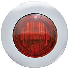 Luz LED Roja con Bisel para Iluminación de Ambiente 37968