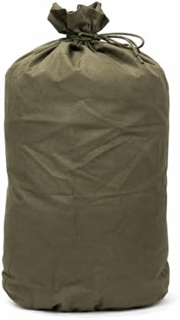 Bolsa de ropa de goma verde US GI OD