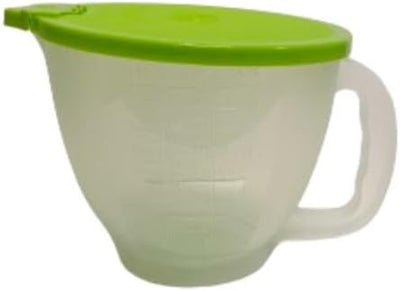 8 Tazas Medidoras Transparente y Verde