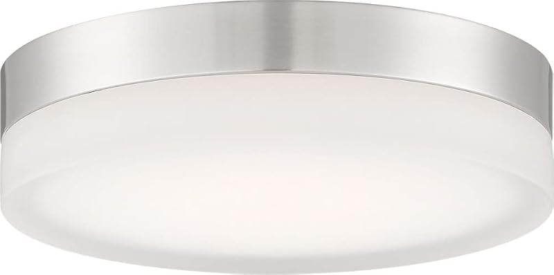 Luz empotrada LED 14 níquel cepillado