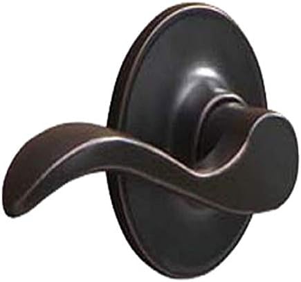 Manija decorativa para zurdos bronce envejecido