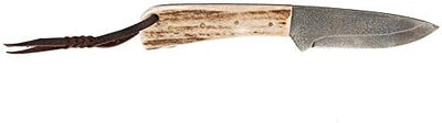 Cuchillo lápida con funda cuero liso
