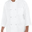 Abrigo chef manga 3/4 para hombre