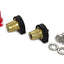 Terminal batería poste superior 3/8-16pulgada latón kit