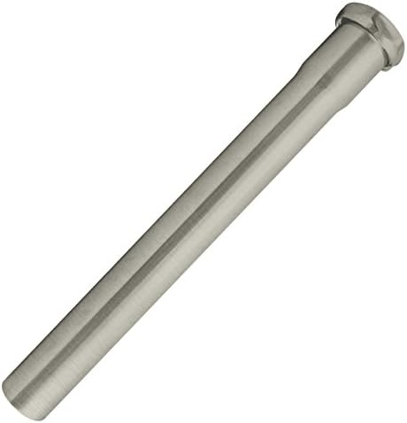 Tubo extensión junta deslizante 1-1/4x12 níquel satinado