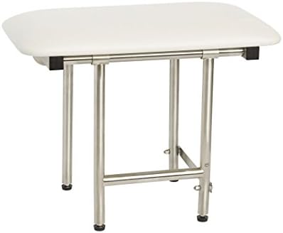 Banco ducha Lift-Assist ADA acolchado blanco