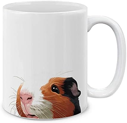 Taza café y té cerámica diseño conejillo 11oz