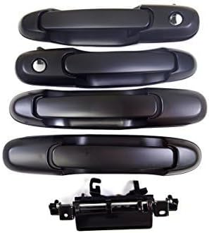 Manija puerta exterior negro metal izq/derecho