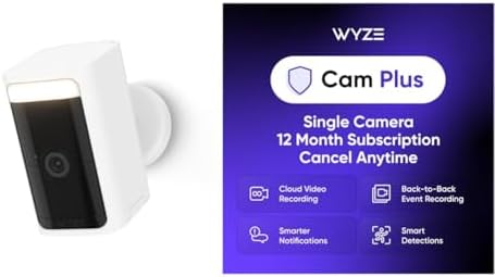 Batería Cam Cam Plus anual para 1 cámara $19.99/año