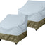 Funda impermeable silla patio 36pulg set 2