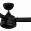 Ventilador techo 56pulg aspas nogal oscuro kit luces LED