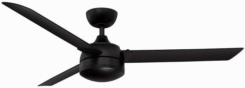 Ventilador techo 56pulg aspas nogal oscuro kit luces LED