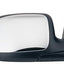 Espejo remolque lateral plegable Escalade negro texturizado