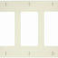 Placa GFCI 3 ventanas termoestable 80411-NT