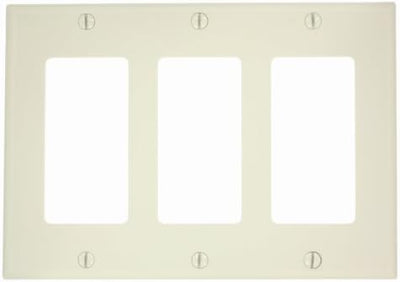 Placa GFCI 3 ventanas termoestable 80411-NT