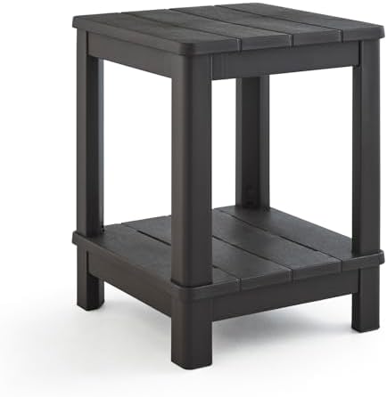 Mesa auxiliar Adirondack Deluxe Keter Marrón