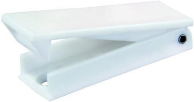 Tope puerta cuadrado color blanco