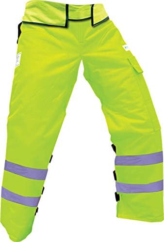 Chapas seguridad ajustables motosierra 37pulg Verde
